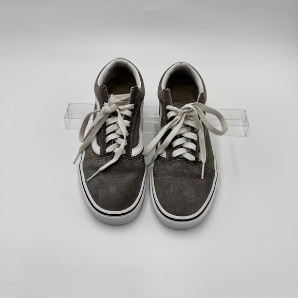 Vans Shoes - Vans Gray Suede Unisex Sneakers Size W6.0 Men 4.5